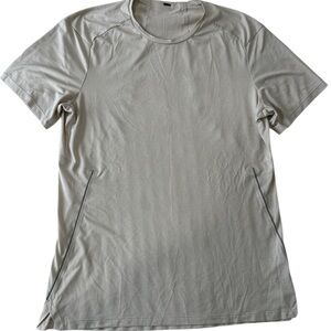 lululemon athletica Men's Short Sleeve Crew Shirt - Light Beige